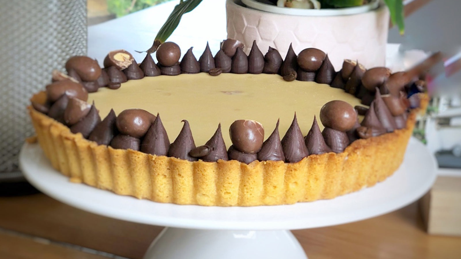 Menz AlmondChoc Coffee Tart