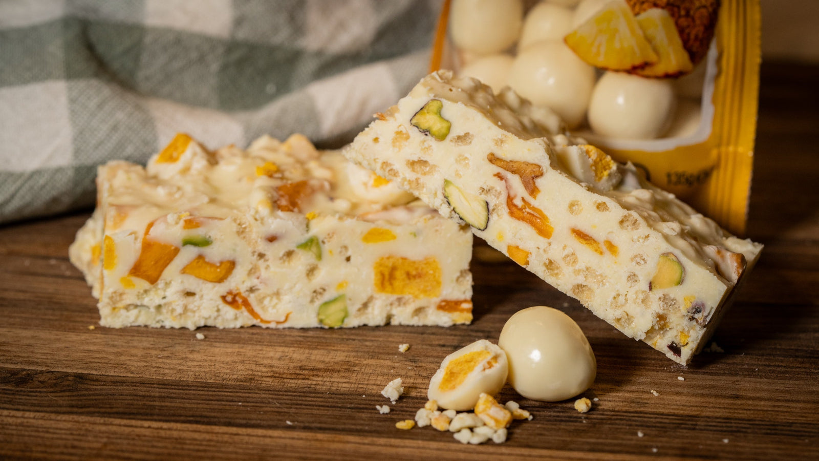 FruChocs White Christmas Slice