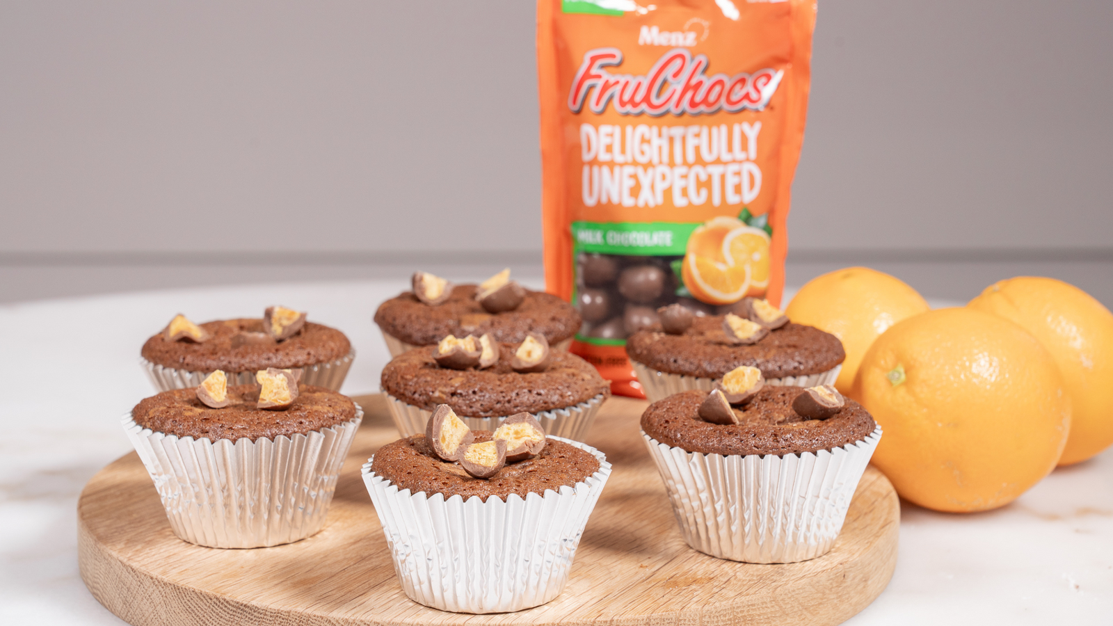 Menz FruChocs Orange Muffins