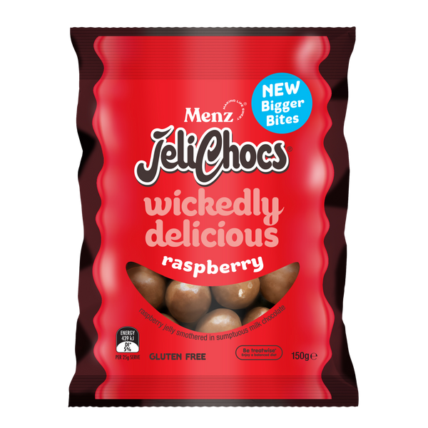 Menz JeliChocs Choc Raspberry