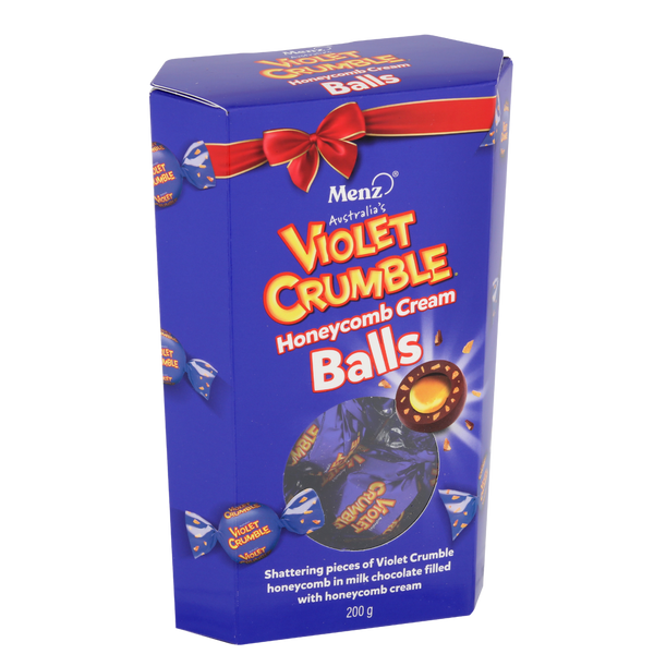 Violet Crumble Cream Balls