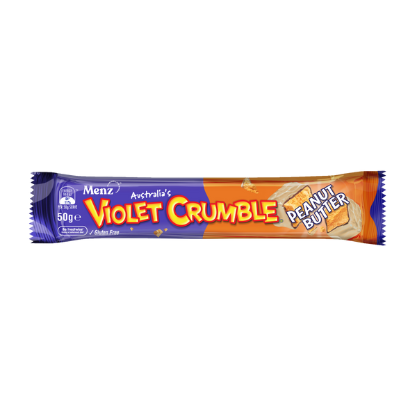 Violet Crumble Peanut Butter Bar
