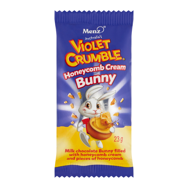 Violet Crumble Honeycomb Cream Bunny