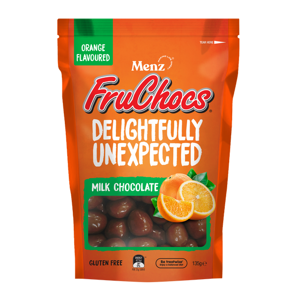 Menz FruChocs Orange Flavoured