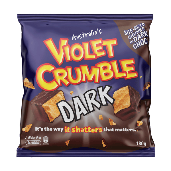 Violet Crumble Dark Cubes