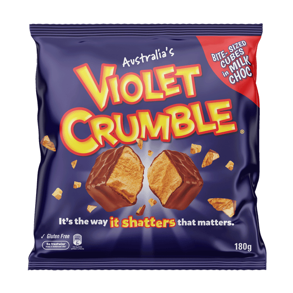 Violet Crumble Cubes